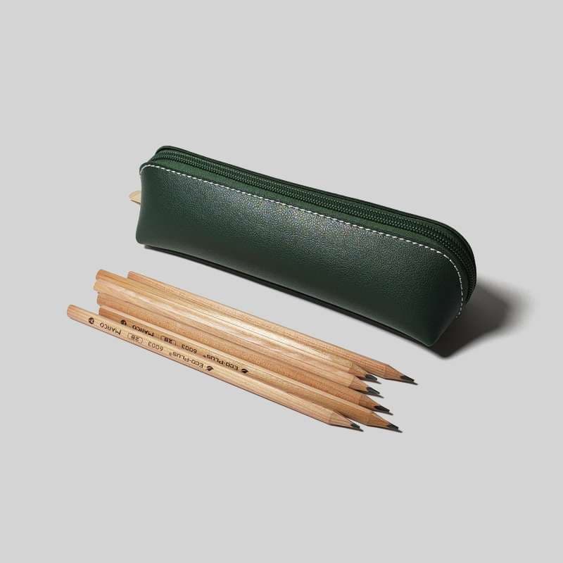 革ペンケース 上質な革製ペンケース