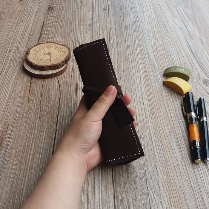 革ペンケース 手縫いの職人技ペンケース