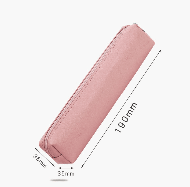革ペンケース 上質な革製スリムペンケース